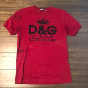 Mens D & G size 48 tee shirt